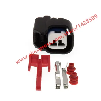 

10 Sets 2 Pin Auto Air Conditioner Compressor Pump Connector ABS Sensor Plug For Ford Mondeo Focus 34062-0028