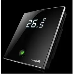 Сенсорный экран ЖК-дисплей Wi-Fi термостат для электрического нагревательного 16a контролируется Android и iOS смартфон дома или снаружи