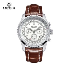 MEGIR Watch Men Fashion Luminous Quartz Men Watch Top Brand Luxury Watches Clock Men Relogio Masculino Erkek Kol Saati Man 2009