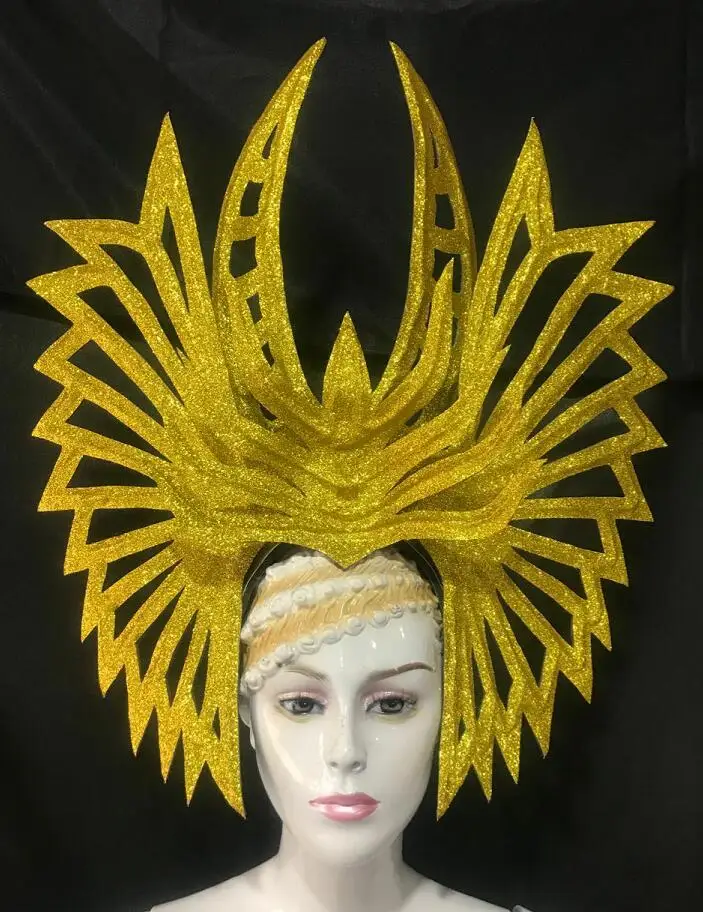 

Latin dance Samba accessories Fashion exquisite headdress feathers Delicate dance shows accessories