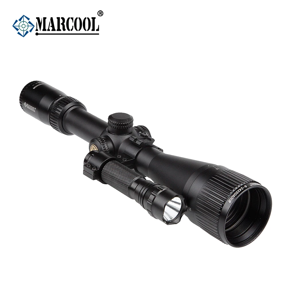 MARCOOL ALT 6 24X50 AOIR IR Iluminator Китай Airsoft Air Guns охотничий прицел оптический для ружья|scope for