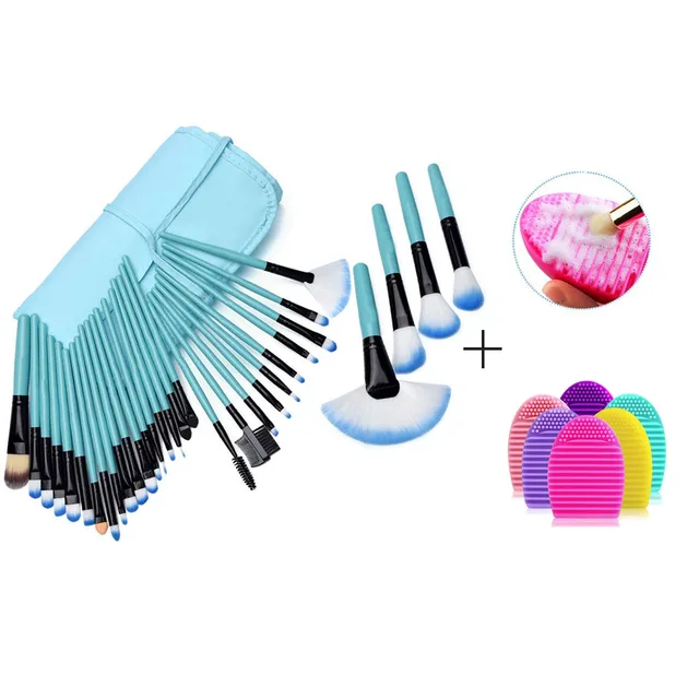 Best Offers 32pcs Professional Makeup Brushes Sets with Cosmetic Bag Foundation Lip Eye shadow Contour Powder Brushes+Cleaner Makeup Tools Best Offers 32pcs Professional Makeup Brushes Sets with Cosmetic Bag Foundation Lip Eye shadow Contour Powder Brushes+Cleaner Makeup Tools