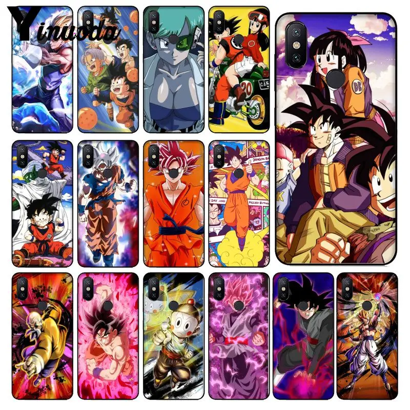 Мягкий чехол для телефона Yinuoda Dragon Ball z на заказ Xiaomi Mi 6 Note3 8 8SE Redmi 5 5Plus Note4 4X Note5 |