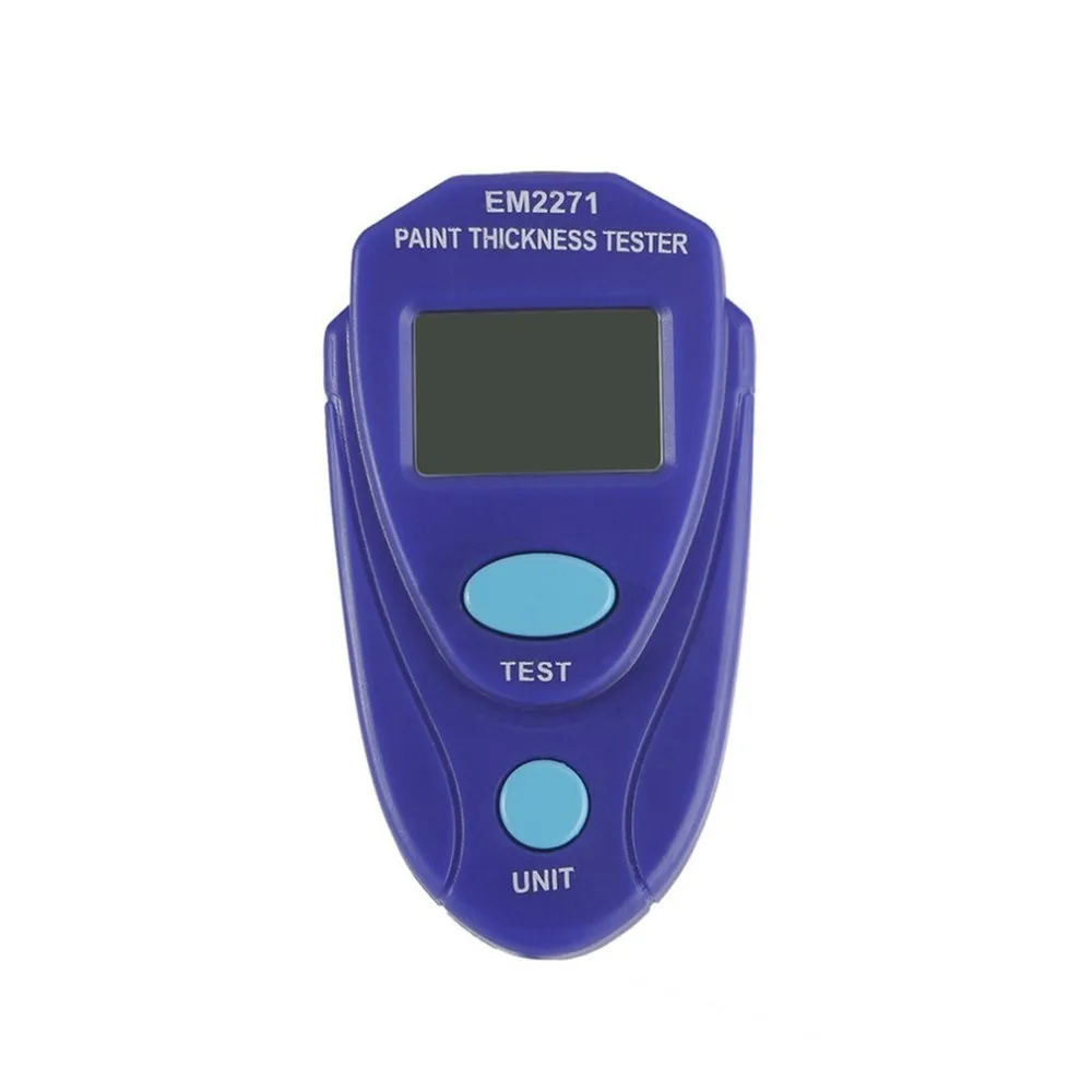 

EM2271 Mini Coating Digital Painting Thickness Tester Meter Mini LCD Automotive Data Hold Car Coating Thickness Gauge