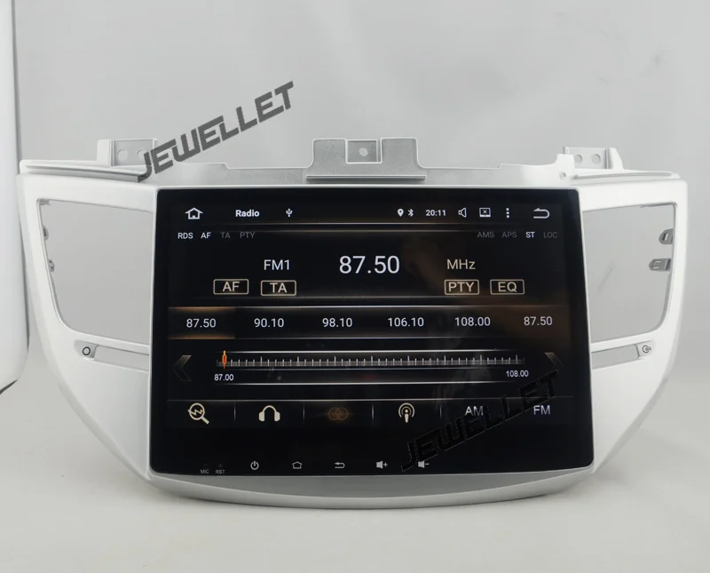 Top 9" Octa Core IPS screen Android 9.0 Car GPS radio Navigation for Hyundai ix35 Tucson 2018-2019 with 4G/Wifi,DVR,1080P 8
