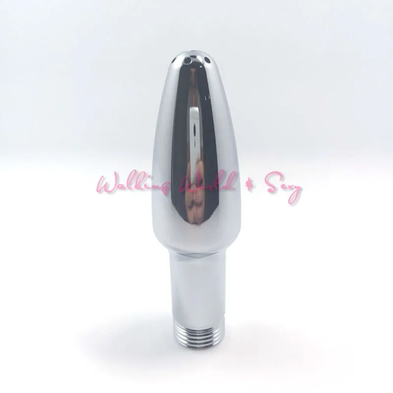 Mini Aluminum Enema Shower Head Bathroom Rectal Syringe Vaginal Anal Cleaner Colonic Douche System Sex Products For Women Men (10)