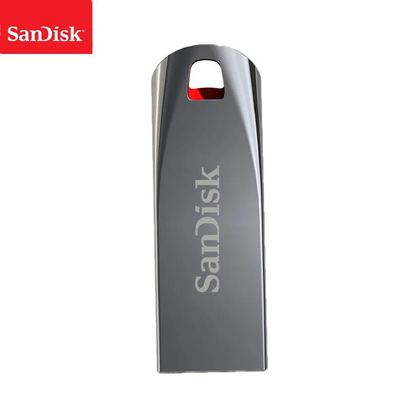 Флеш-накопитель sandisk CRUZER FORCE CZ71 USB2.0, 64 ГБ, 32 ГБ, 16 ГБ, мини-накопитель, флешки, поддержка официальной проверки