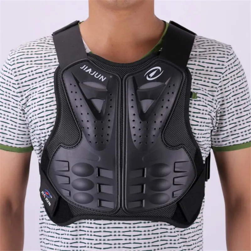 

JIAJUN Motorcycle Armor Motorcross Racing Armor Black Motorcycle Riding Body Protection Jacket Motocross Back Protection Mens