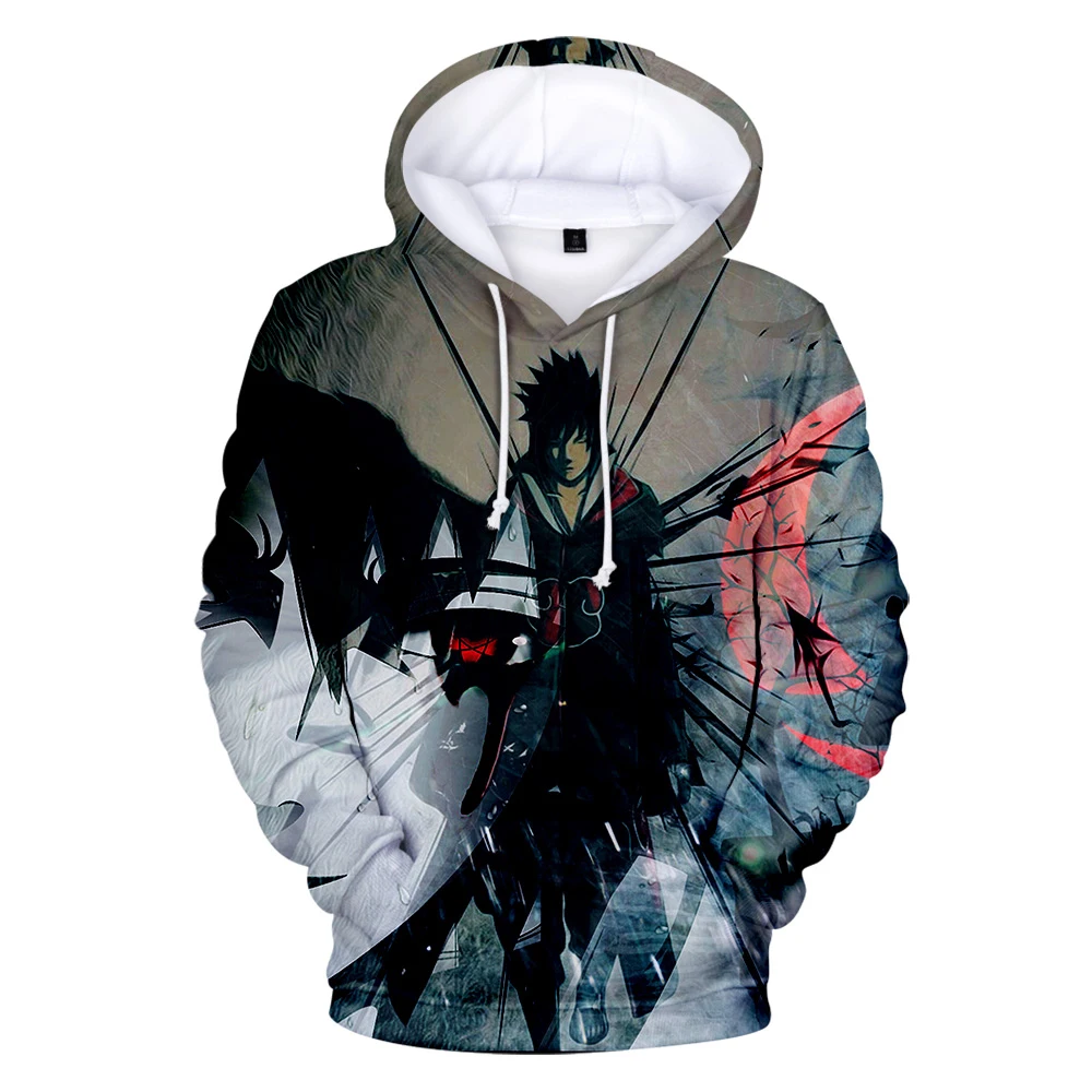 New 3D Printing Hoodie Anime Naruto Hooded Fashion Hip Hop Sweatshirt 3D Naruto Hoodies Men Pullovers Winter/Autumn Outwear