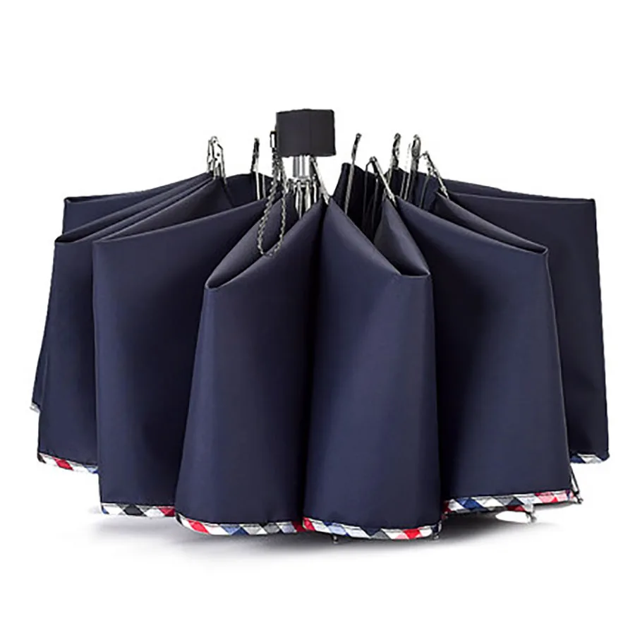 

Automatic Umbrella Rain Women Windproof Goods Folding Umbrella Mini Pocket Black Umbrella Gift Woman Chinese Umbrella 50R071