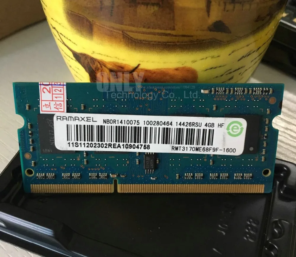 Для оперативной памяти axel DDR3L 1600 4G ноутбук памяти ноутбук ram 200PIN SODIMM