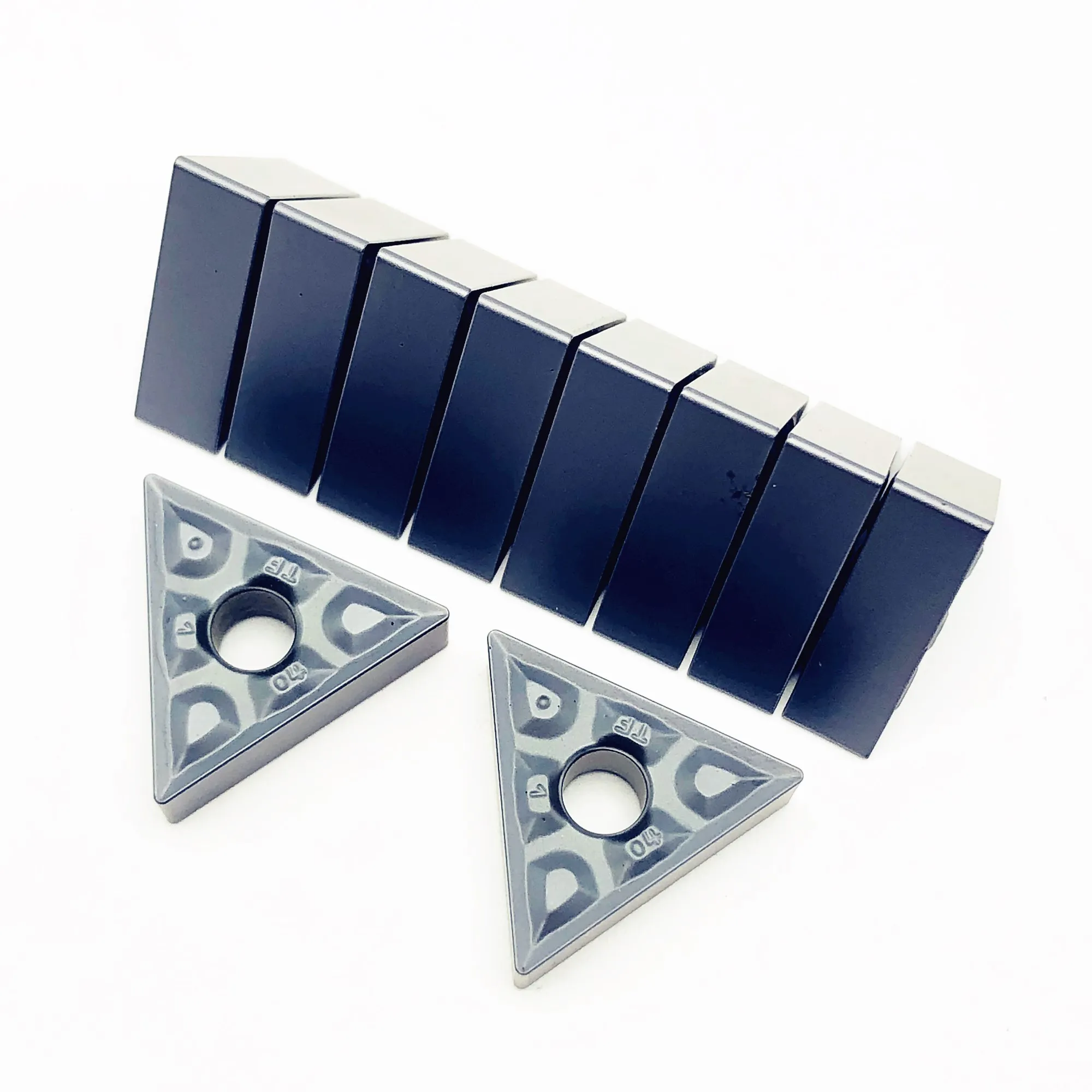 

20PCS TNMG160404 TF IC907/IC908 high precision metal turning tool carbide insert CNCmachine parts Tokarnyy rotatable cutter head