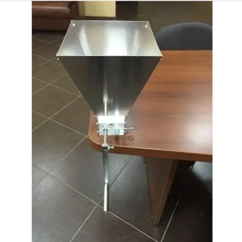

Barley Malt Grain Mill Grinder Machine 304 Stainless 2-Rollers Crusher Homebrew Beer Making