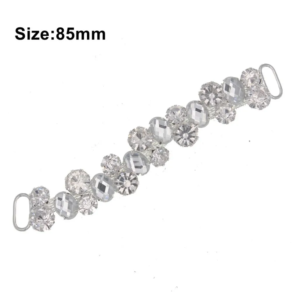 

Rhinestone Buckles Bikini Connector Crystal Brass Buckle Clothes Decoration