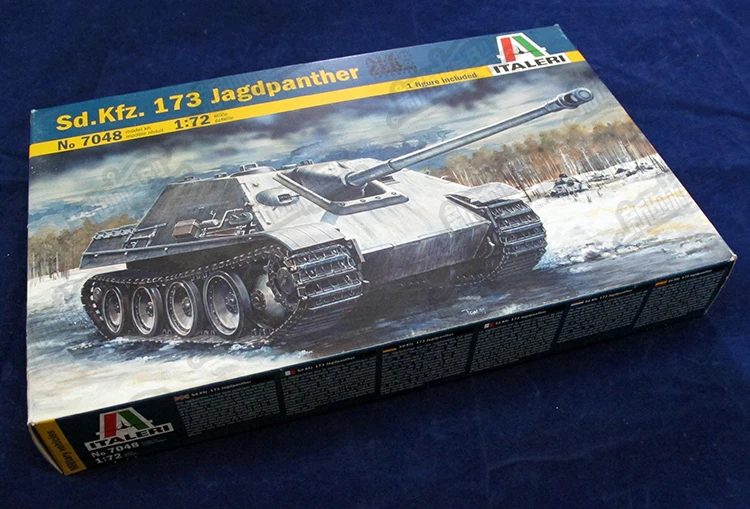 Сборка ITALERI IT7048 1/72 немецкий Гепард изгнал модель танка наборы