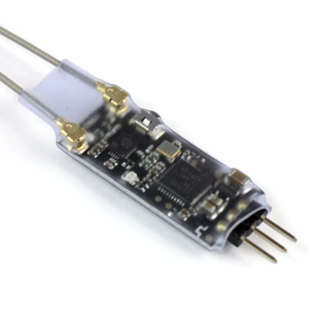 12 канальный мини приемник Radiolink R12DSM 2 4G 12CH RX FSS + DSSS широкоспектральные передатчики