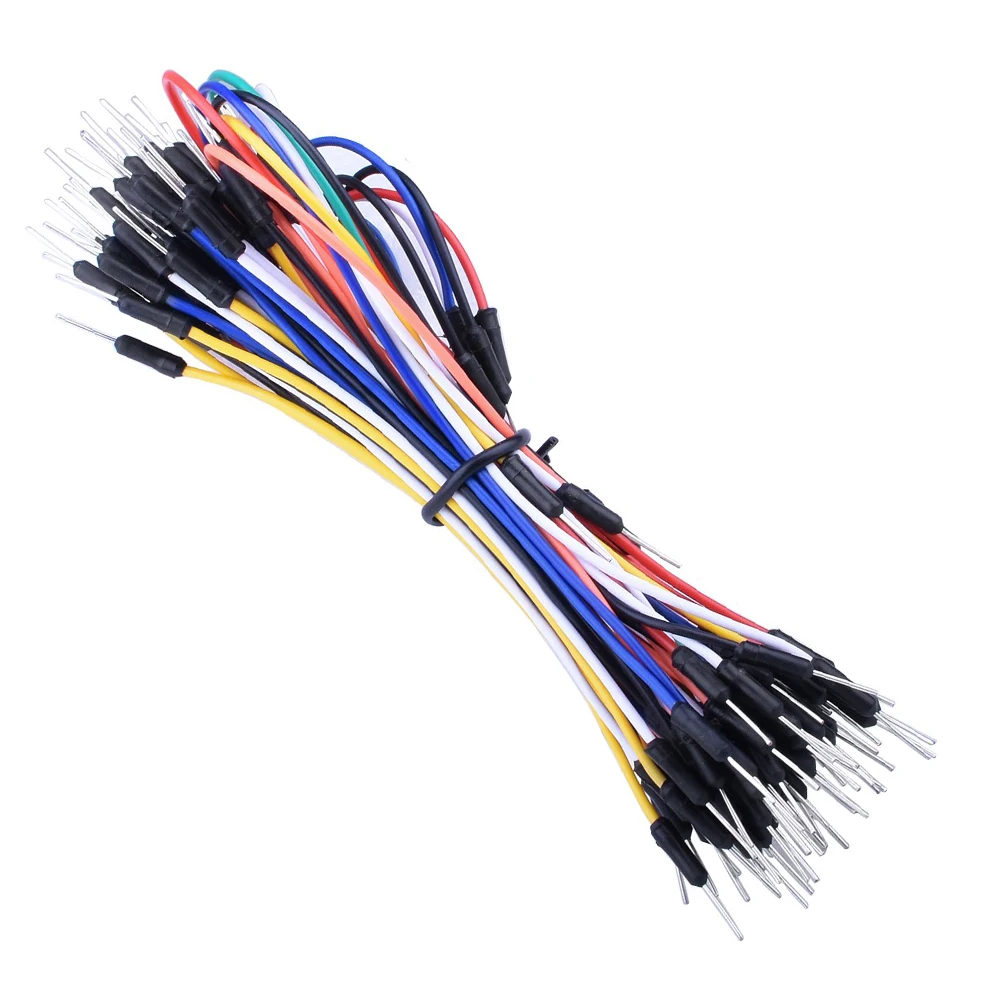 65 шт./лот соединительный кабель гибкий провод для arduino макетная плата DIY стартовый