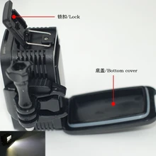 Underwater 40m Waterproof High Power Dimmable LED Video POV Flash Fill Light Night Light for SJCAM SJ4000 SJ5000XIAOMI 700LM