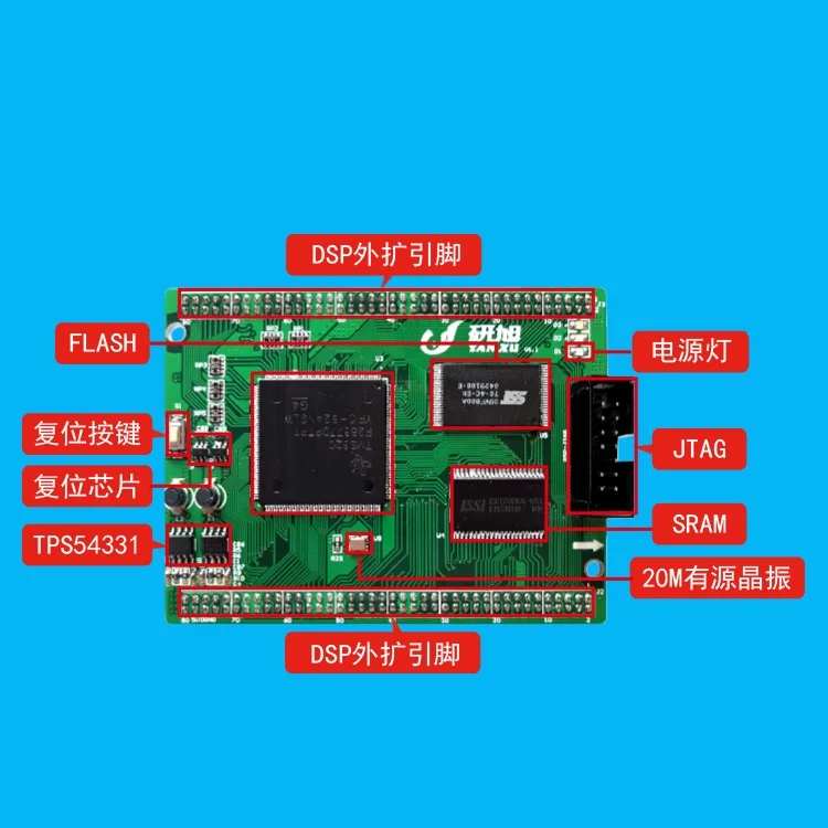 

TMS320F28377D core board 28377 dual-core industrial grade board dsp learning development board