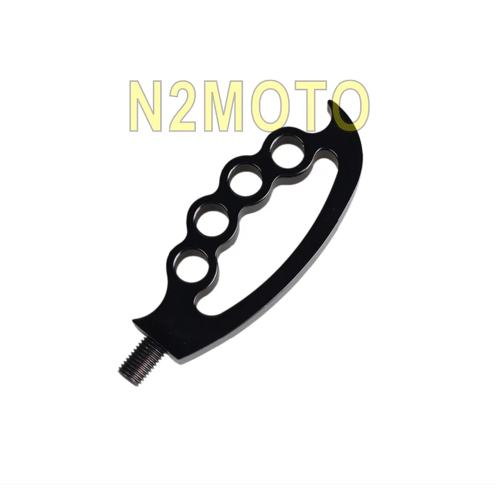 

Knuckles Black Motorcycles Aluminum Shifter Peg Universal for Harley Softtail Dyna Road King 1988-up 8mm Shift Peg