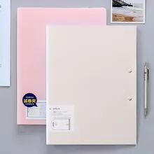 Качественная папка для файлов с зажимом A3, папка для бумаг, Офисная бумага, органайзер, папка с зажимом для доски(горизонтальная папка A3