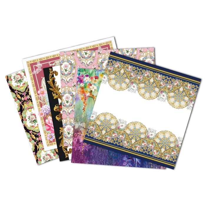 Flower-blooning-Scrapbooking-paper-pack-of-24-sheets-handmade-craft-paper-craft-Background-pad-56