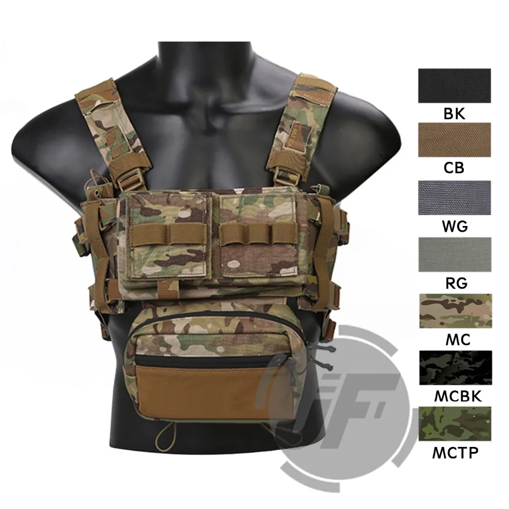 

Emerson Chassis MK3 Modular Tactical Chest Rig Airsoft Hunting Military Tacital Vest/ 5.56 223mag Pouch