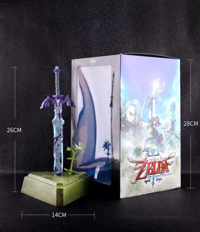 Горячая Продажа Vogue меч героя fro игра Аниме Zelda Skyward статуя фигурка игрушки|Игровые