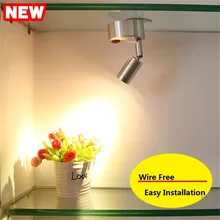 1 Вт/3 Вт AAA батареи светодиодные лампы, светодиодный шкаф, счетчик, свет для выставок, свадьба, шоу, аварийное освещение, беспроводной прожектор