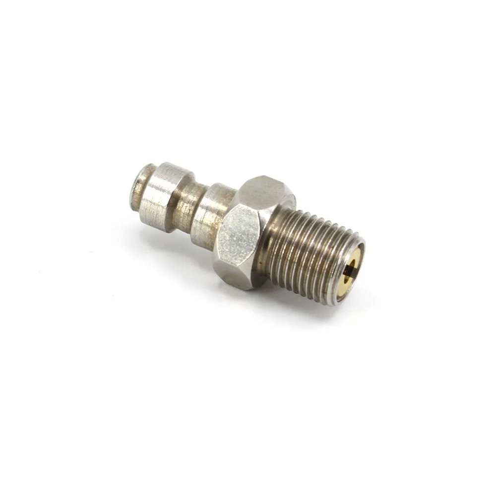 PCP Airforce Пейнтбол высокого давления 1/8BSPP M10x1 1/8NPT разъем из нержавеющей стали 8 мм