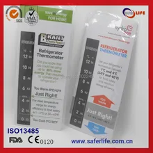 Цвет изменился комнатный термометр для рекламных подарок для домашнего ухода холодильник термометр изменить цвет полосы