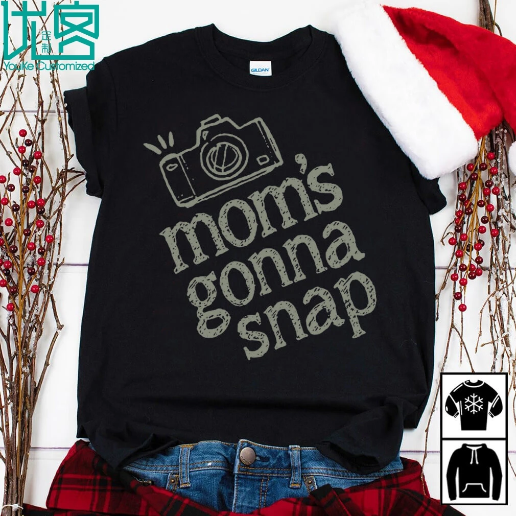 Camera Mom's Gonna Snap 2019 Summer Men's Short Sleeve T-Shirt | Мужская одежда