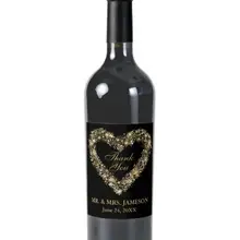 На заказ Свадебная этикетка на бутылку вина, Настраиваемые винные этикетки свадебный душ, персонализированные подружки невесты вино подарок наклейки