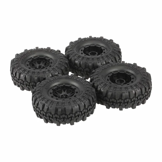 Best Offers 4pcs 4020-2 110mm 1.9in Rim Rubber Tyre Wheel Set for AXAIL SCX10 90046 RC4WD D90 1/10 RC Rock Crawler Car Best Offers 4pcs 4020-2 110mm 1.9in Rim Rubber Tyre Wheel Set for AXAIL SCX10 90046 RC4WD D90 1/10 RC Rock Crawler Car