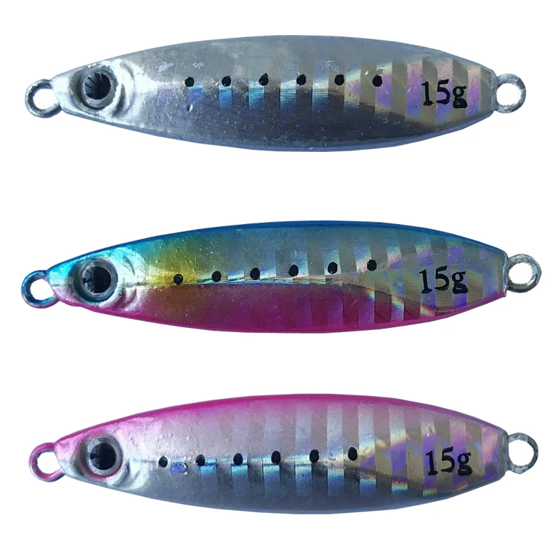 1pc New Metal lead Jigging Spoon 15g20g Saltwater Fishing Jig Spoon