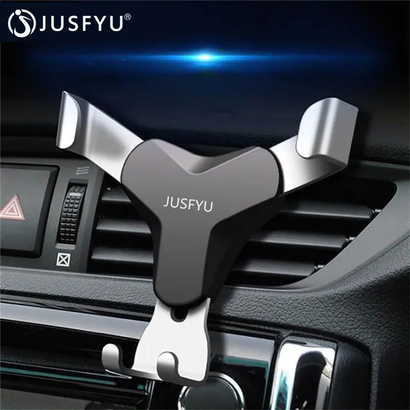 

Gravity Bracket Car Mobile phone holder Clip type air vent monut GPS car phone holder for iPhone X 8 7 6s Plus Samsung S6 S7 S8