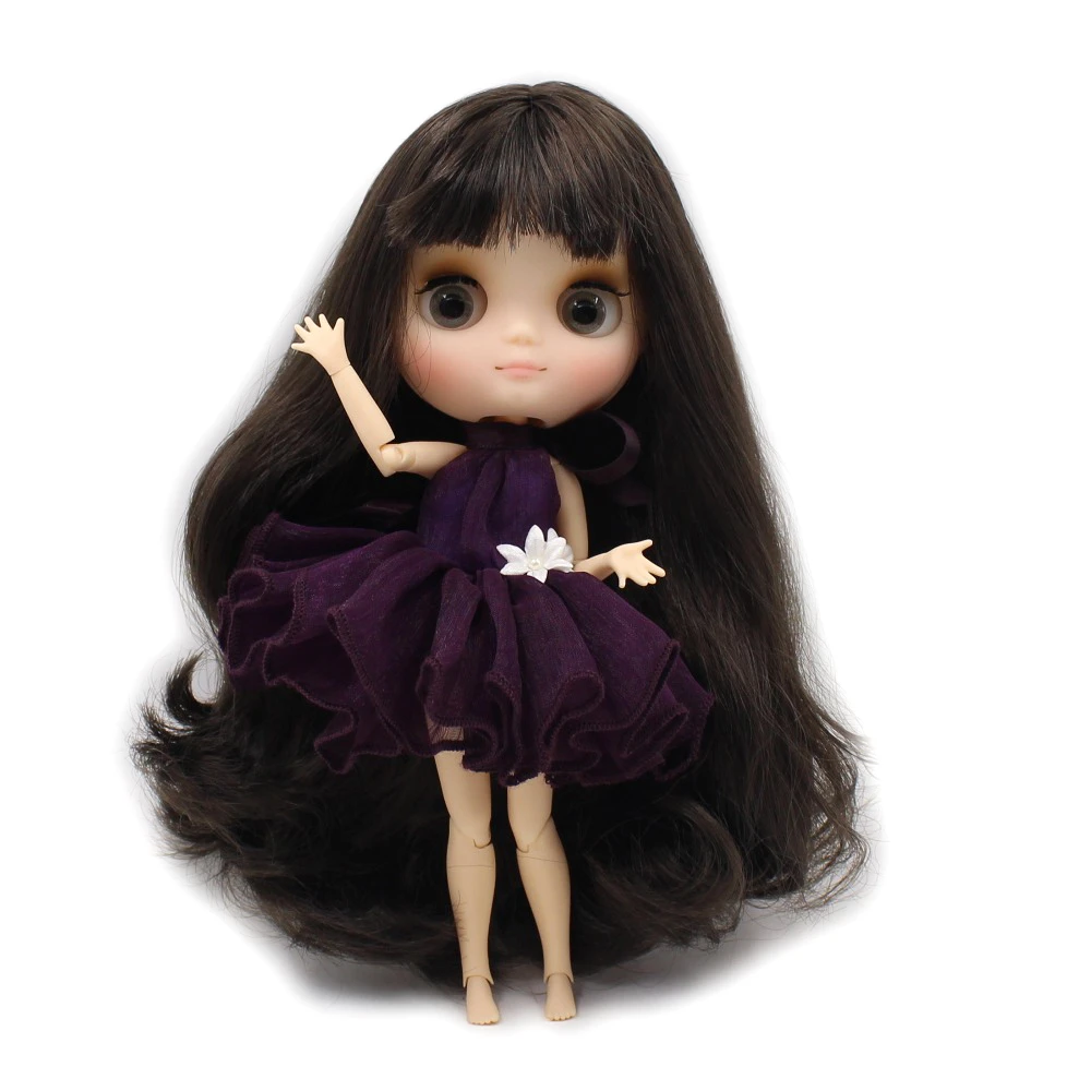 blythe doll black hair