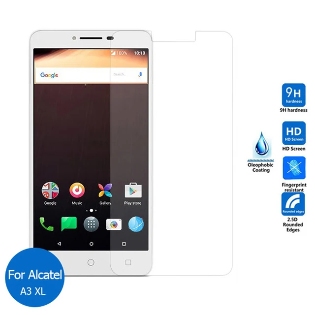 

For Alcatel A3XL Tempered Glass Protective Film Explosion-proof Screen Protector For Alcatel A3XL A3 XL Guard Protection Cover