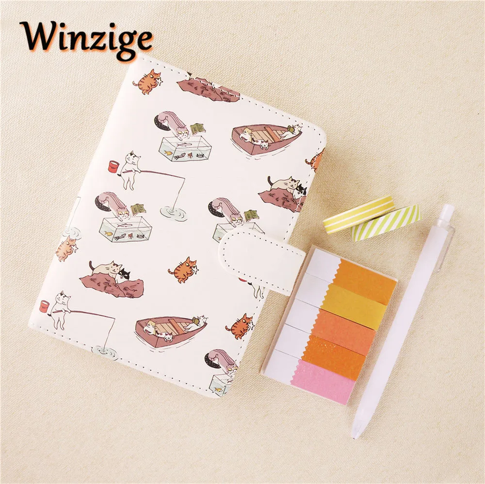 Bullet Journals Notebook Suit With Gel Pen Memo Pads Cute Student Daily Schedule Planner Set Super Sale Diary | Канцтовары для
