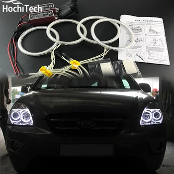 

HochiTech Excellent CCFL Angel Eyes Kit Ultra bright headlight illumination for Kia Carens Rondo 2006 2007 2008 2009 2010 2011