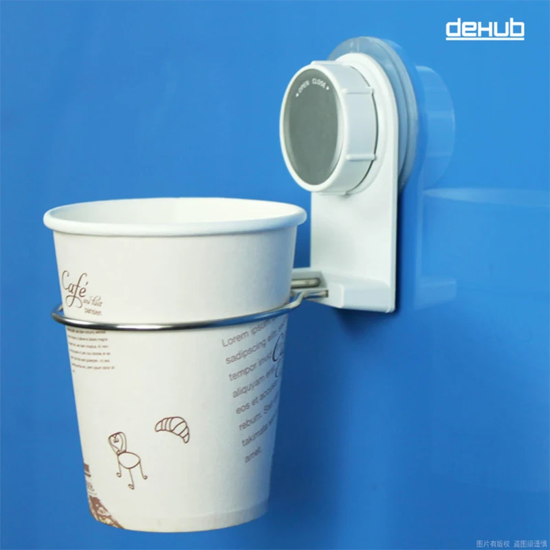 Buy Dehub Suction Cup Plastic Cup Holder Creative Mug Holder Bathroom Cup