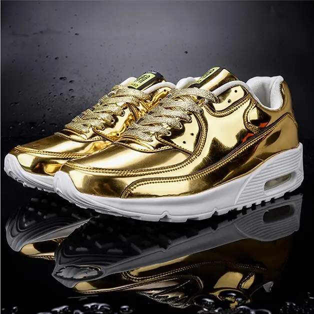 

Superstars Tenis Golden Bright Glossy Casual Shoes Men Air Outdoor Zapatillas Hombre Lace-up Basket Chaussure Homme