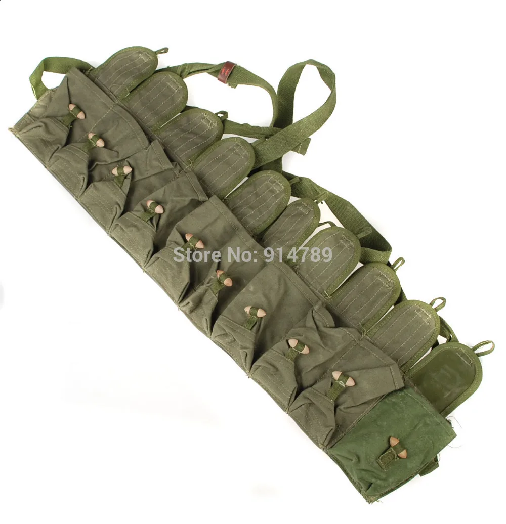 Избыточный китайский военный SKS ТИП 56 полубоеприпасы нагрудная установка BANDOLIER