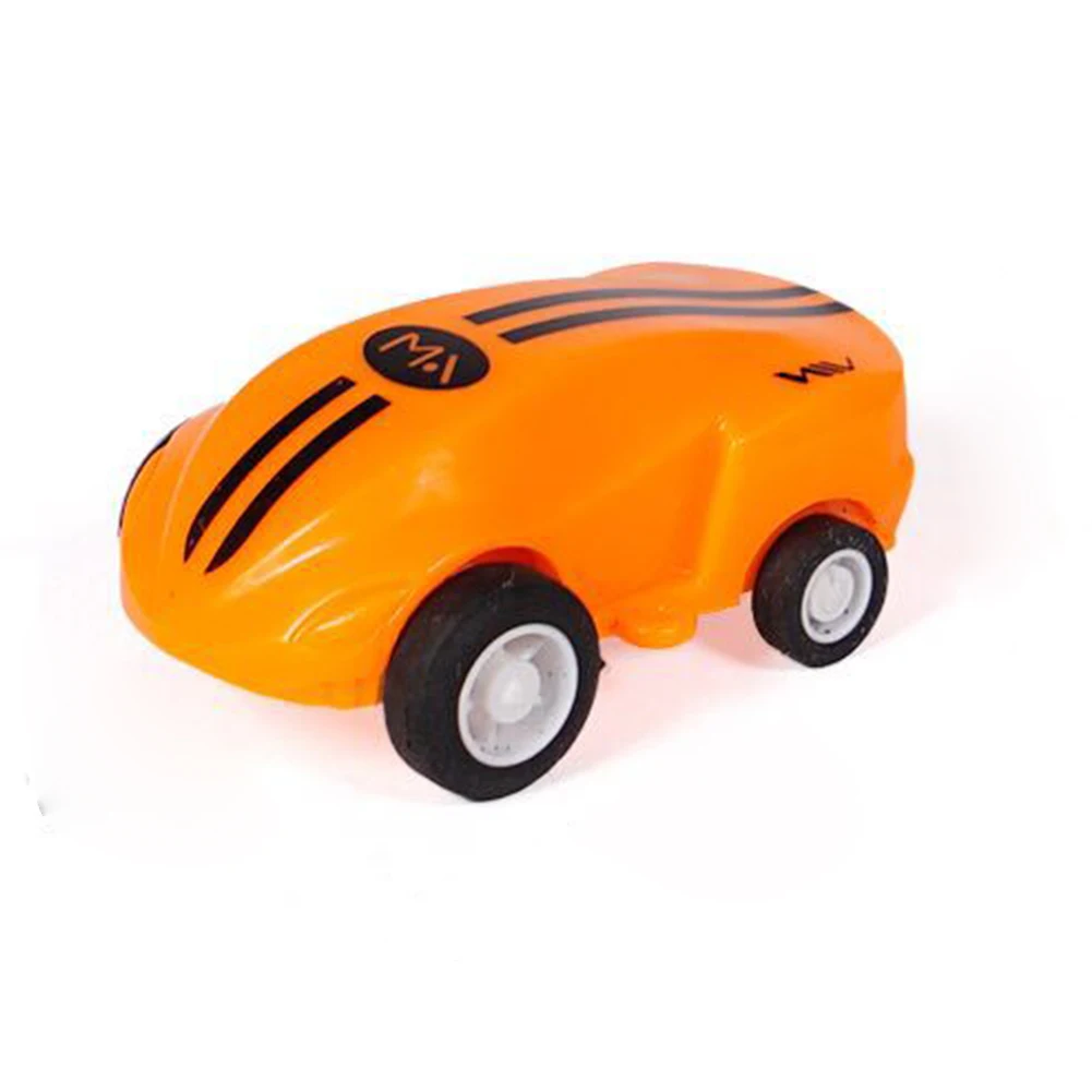 Мини высокая скорость лазерный гоночный автомобиль Автомобильный карман дети кончик пальца забавная игрушка 4,1*2,8*2 см