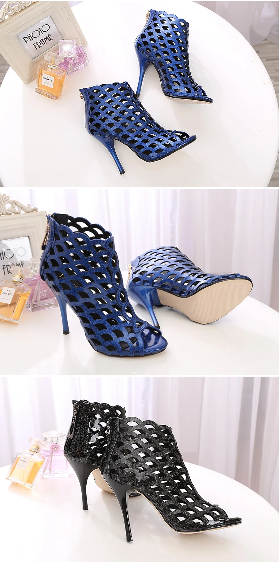 3 women shoes