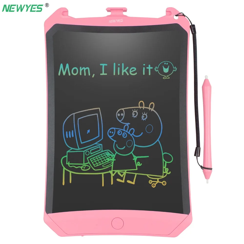 NeWYeS 8,5 ''робот цифровой планшет Lcd доска для рисования Графический электронный блокнот стилус комиксы животные красочный дисплей