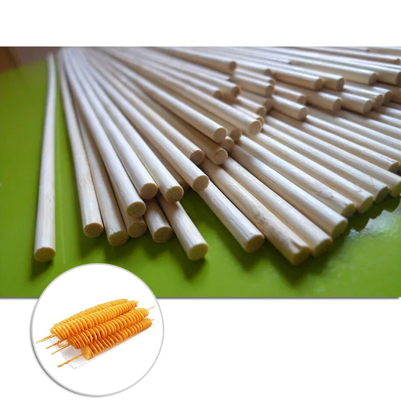 New 250pcs/Pack 50*5mm Bamboo Wooden BBQ Party Skewers Set Natural Bamboo sticks High quality BBQ Stick