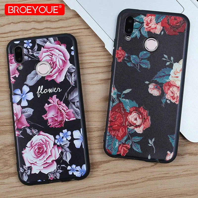 

BROEYOUE Luxury TPU Case For Huawei P20 Lite Pro Soft Silicone Phone Cover For Huawei P Smart 2019 Mate 20 10 P30 Lite Pro Cases