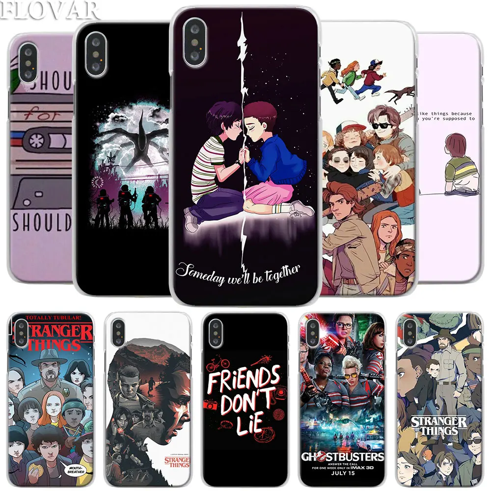 

should stay should Stranger Things Phone Case for Apple iPhone X XR 7 8 Plus 6 6s Plus XS MAX SE Phone Case Coque