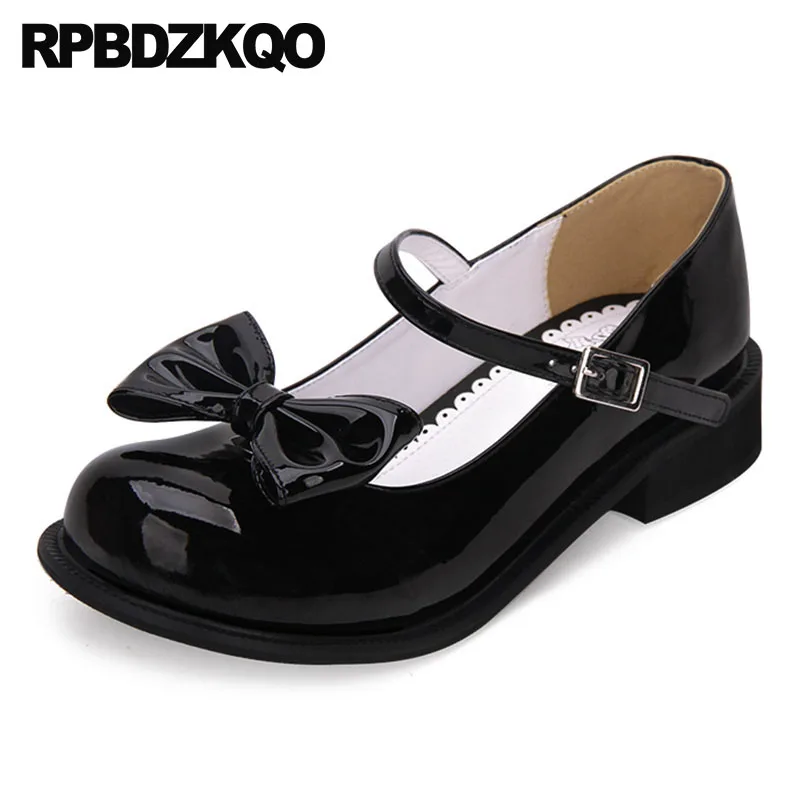 kawaii 5 china designer japanese flats shoes women luxury 2018 round